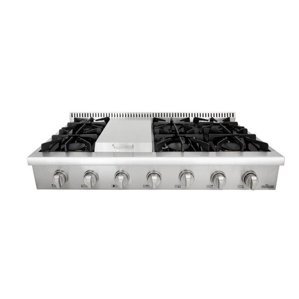 Thor Kitchen Thor Kitchen HRT4806U 48 in. Stainless Steel Gas Rangetop with 6 Burners HRT4806U